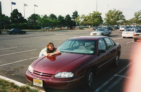 Edyta in New Jersey-Summer1997